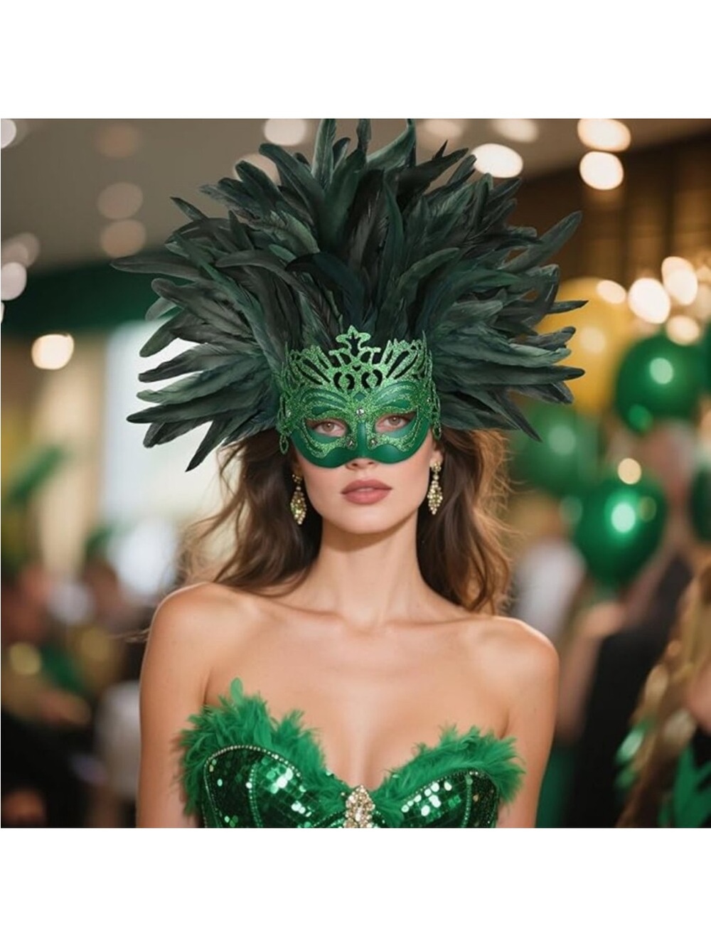 Luxury Masquerade Mask for Halloween